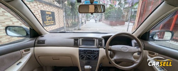Toyota Corolla X #Be2003ige Interior Used Car