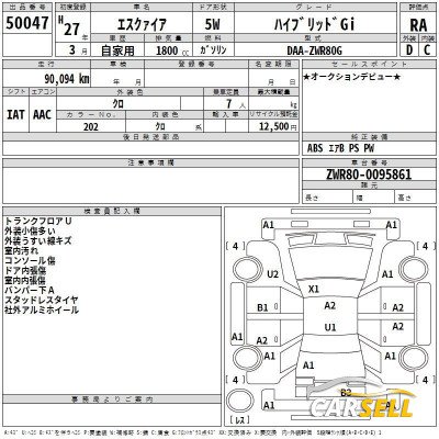 Toyota esquire 2015 hybrid Gi