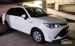 Toyota Axio 2015 Hybrid White