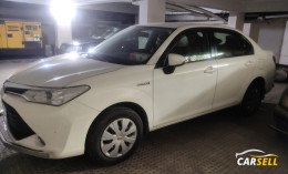 Toyota Axio 2015 Hybrid White