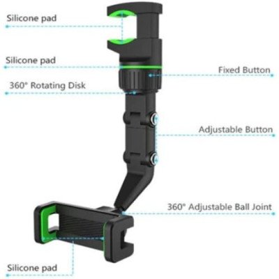 Multifunctional Car Phone Holder 360 Degree Adjustable