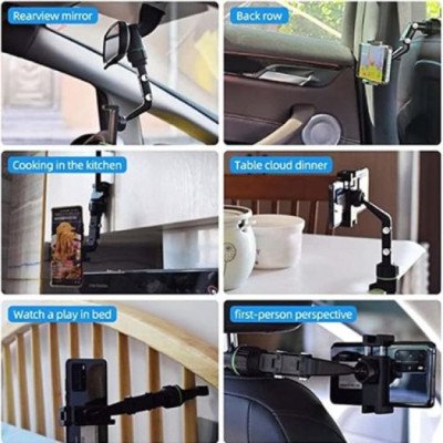 Multifunctional Car Phone Holder 360 Degree Adjustable