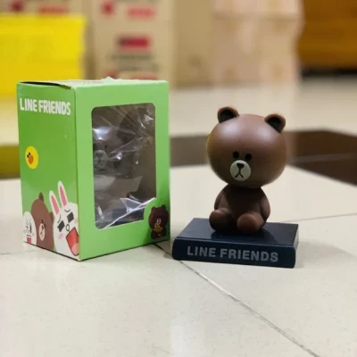 Car Smiley Spring Emoji Toy BD | Head Shaking Dashboard Decoration Cute Emoji Doll Ornament