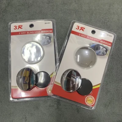 360 Degree Car Wide Angle Oval Convex Blind Spot Round Mirror