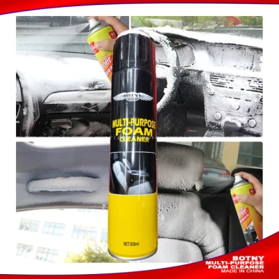 BOTNY Multipurpose Foam Cleaner 650ML Price in Bangladesh | Car Interior Cleaning Spray with Brush BD