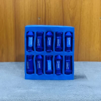 Racing D1 Spec Wheel Lug Nuts M12×1.5 (20 Pcs Set) Price in Bangladesh | Car Alloy Wheel Nuts BD