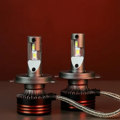 M8 Pro LED Headlight H4 3Pin 60000LM Price in Bangladesh | Super Bright Car Headlight Bulb BD