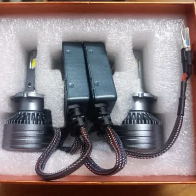 LED D2R/D2S D4R/D4S Headlight 55W 6000K Price in Bangladesh | S1 White Car LED Bulb Set BD