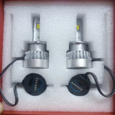 LED D2R/D2S D4R/D4S Headlight Set Price in Bangladesh | 6000K White Car LED Bulb BD