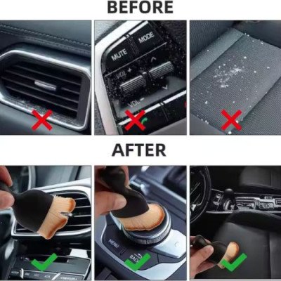 ltra Soft Bristle Car Interior Gap Dust Cleaning Brush  Car Detailing Brush